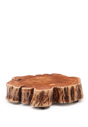 KAVE HOME Tavine sofabord, m. hjul - akacietr� med bleget finish (�85)