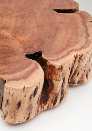 KAVE HOME Tavine sofabord, m. hjul - akacietr� med bleget finish (�85)