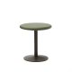 KAVE HOME Esilda rundt utendrsbord med grnn sementplate 70 cm og grnn stlbase 55 x 72 cm