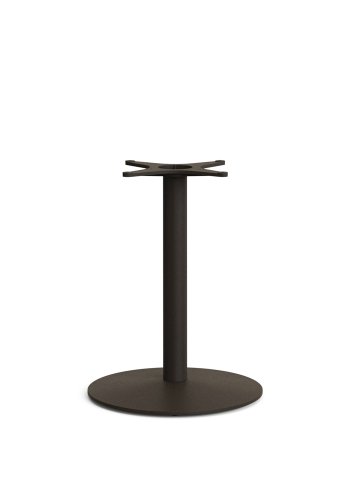 KAVE HOME Esilda utebord med hvit sementplate 70x70cm og grnt stlunderstell 55x72cm