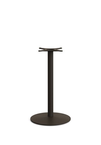 KAVE HOME Esilda utendrs hybord med hvit sementplate 70x70cm og grnn stlbase 55x96cm