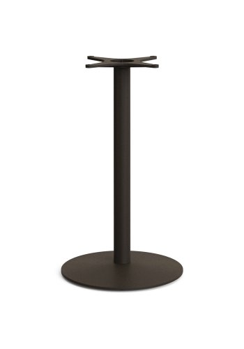 KAVE HOME Esilda utendrs rundt hyt bord med grnn sementplate 70 cm og svart stlbase 55 x 96 cm