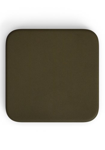 KAVE HOME Dina utendrs hybord med grnn sementplate 70x70cm og hvit stlbase 48x48x96cm