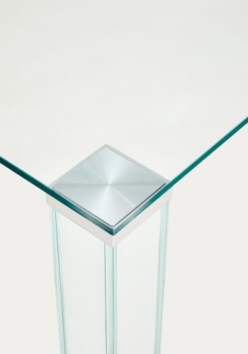 KAVE HOME Adularia spisebord, rektangul�r - klar h�rdet glas (200x100)