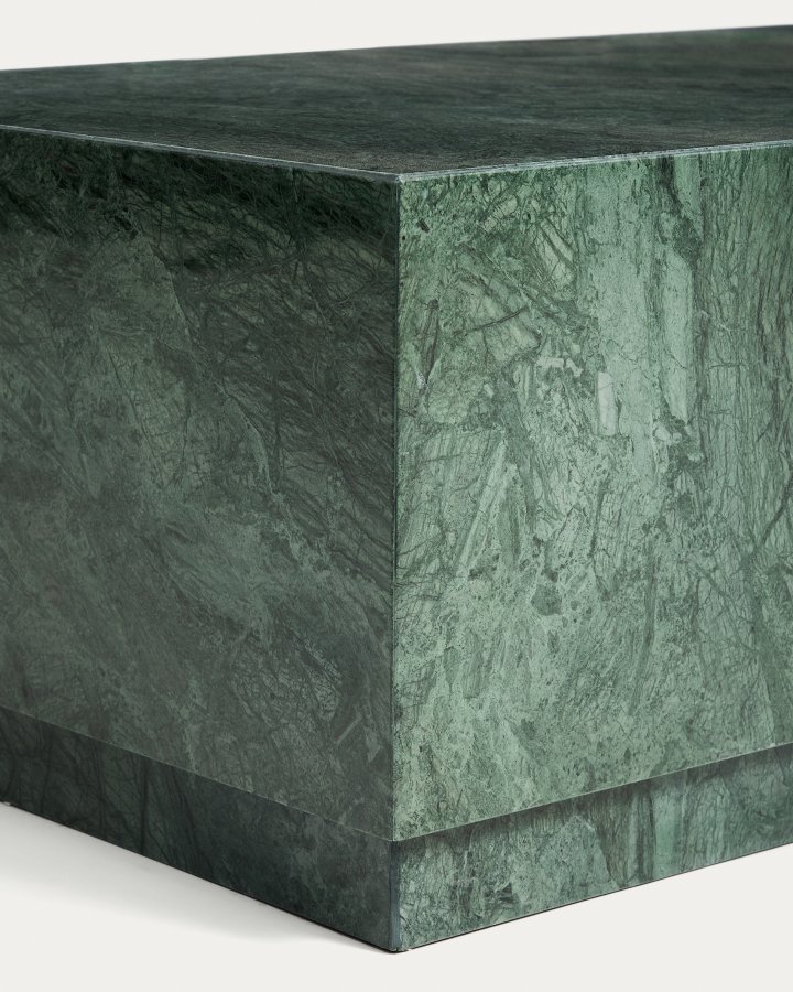 KAVE HOME Sorein sofabord, rektangul�r - gr�n marmor (100x50)