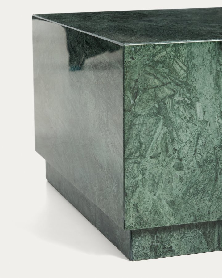 KAVE HOME Sorein sofabord, rektangul�r - gr�n marmor (100x50)