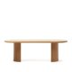 KAVE HOME Nealy spisebord, oval - natur egetr�sfiner (240x100)