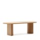 KAVE HOME Nealy spisebord, oval - natur egetr�sfiner (240x100)