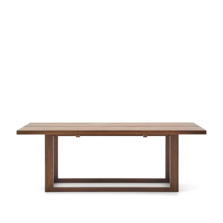 KAVE HOME Sashi spisebord, rektangulrt - naturlig teak (220x100)