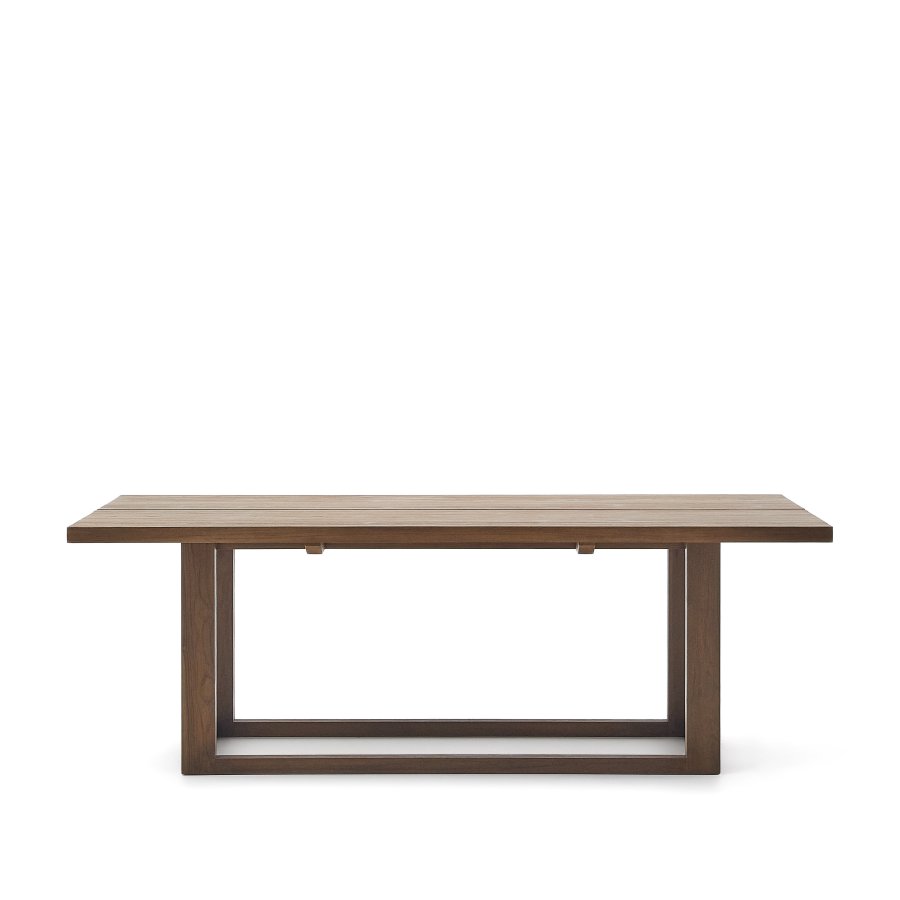 KAVE HOME Sashi spisebord, rektangulrt - naturlig teak (220x100)