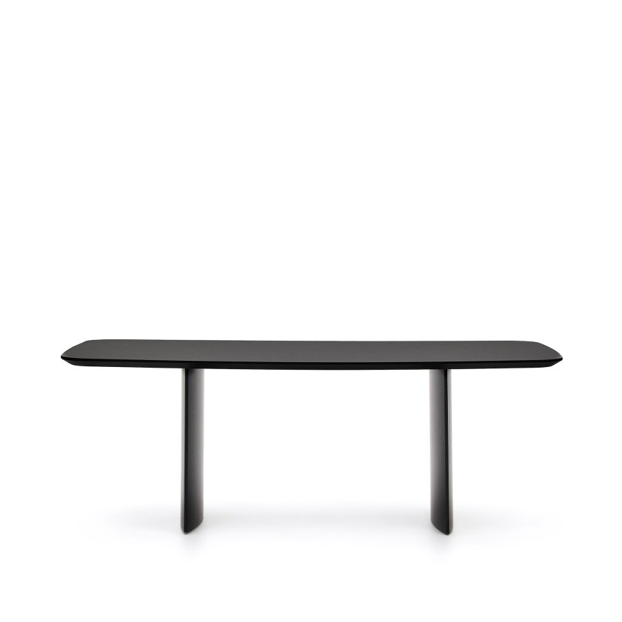 KAVE HOME Litto spisebord, rektangul�r - sort MDF (200x100)