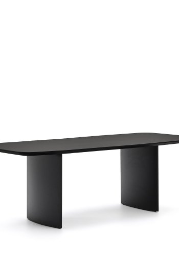 KAVE HOME Litto spisebord, rektangul�r - sort MDF (200x100)