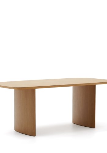 KAVE HOME Litto spisebord, rektangulrt - naturlig eikefiner (200x100)