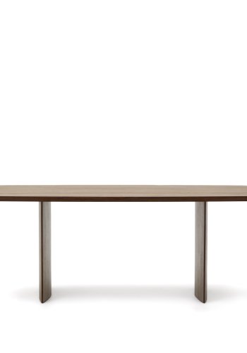 KAVE HOME Litto spisebord, rektangulrt - brun valnttfinish (200x100)