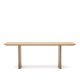 KAVE HOME Litto spisebord, rektangulrt - naturlig eikefiner (240x100)