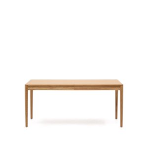 KAVE HOME Lenon spisebord, m. butterflybordplade - natur egefinr/egetr (160(200)x90)