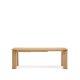 KAVE HOME Jondal uttrekkbart bord laget av heltre og eikefiner, 200 (280) cm x 100 cm FSC 100%