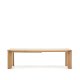 KAVE HOME Jondal uttrekkbart bord laget av heltre og eikefiner, 200 (280) cm x 100 cm FSC 100%