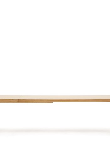 KAVE HOME Jondal uttrekkbart bord laget av heltre og eikefiner, 240 (320) cm x 100 cm FSC 100%
