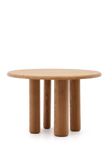 KAVE HOME Mailen spisebord, rundt - brun ask finer (120)