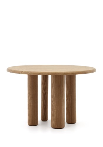 KAVE HOME Mailen spisebord, rundt - brun ask finer (120)