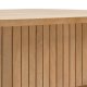 KAVE HOME Licia sofabord, ovalt - naturlig mangotre (120x60)