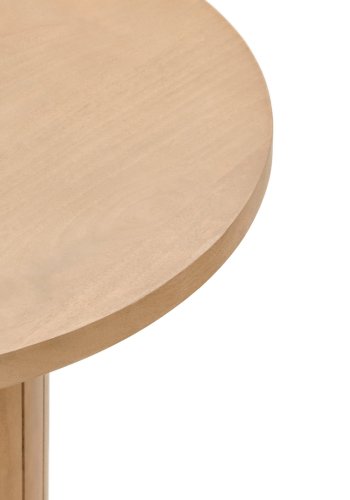 KAVE HOME Licia sidebord, rundt - naturlig mangotre (60)