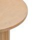 KAVE HOME Licia sidebord, rundt - naturlig mangotre (60)