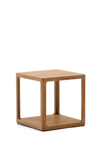 KAVE HOME Maymai sidebord, firkantet - naturlig eik (50x50)