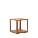 KAVE HOME Maymai sidebord, firkantet - naturlig eik (50x50)
