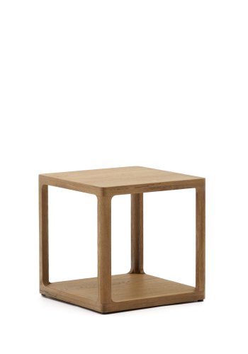 KAVE HOME Maymai sidebord, firkantet - naturlig eik (50x50)