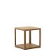 KAVE HOME Maymai sidebord, firkantet - naturlig eik (50x50)