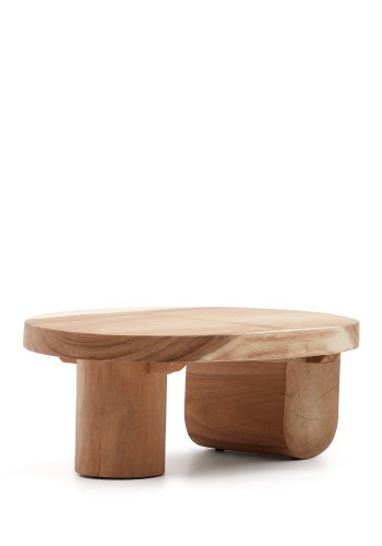 KAVE HOME Mosi salongbord - naturlig mungurtre (90x60)