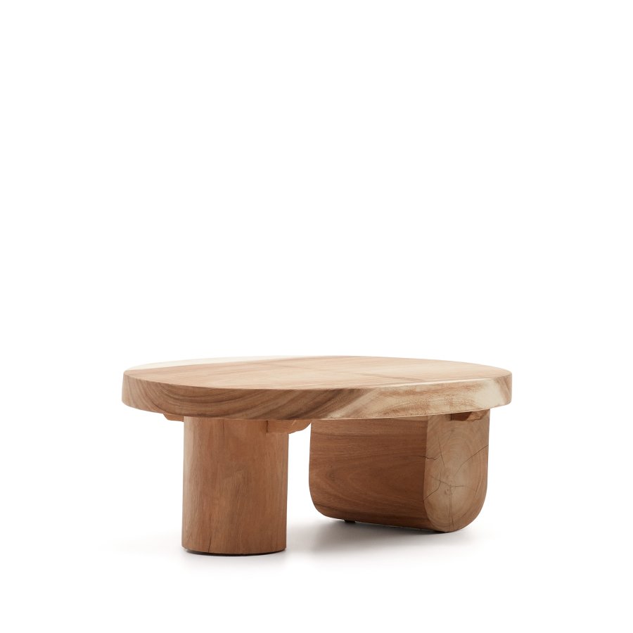 KAVE HOME Mosi salongbord - naturlig mungurtre (90x60)