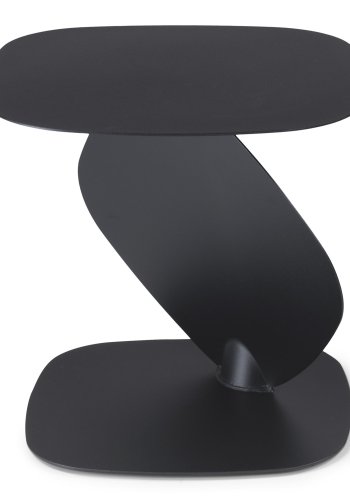 SPINDER DESIGN Ziggy sidebord - sort stl (44x44)