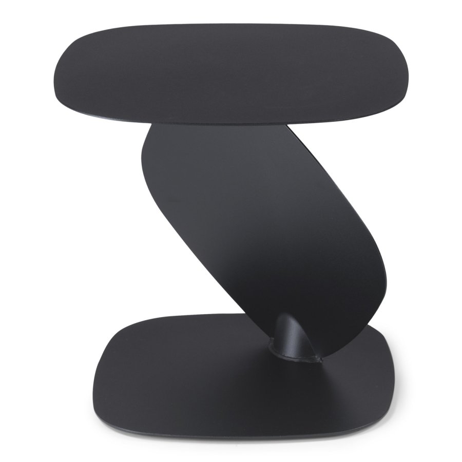 SPINDER DESIGN Ziggy sidebord - sort stl (44x44)