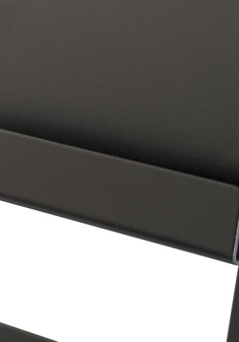 SPINDER DESIGN rektangulr Paper magasinholder, m. 4 hyller - sort stl