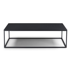 SPINDER DESIGN Stort Soffbord - Svart Stl (120 x 40 cm)
