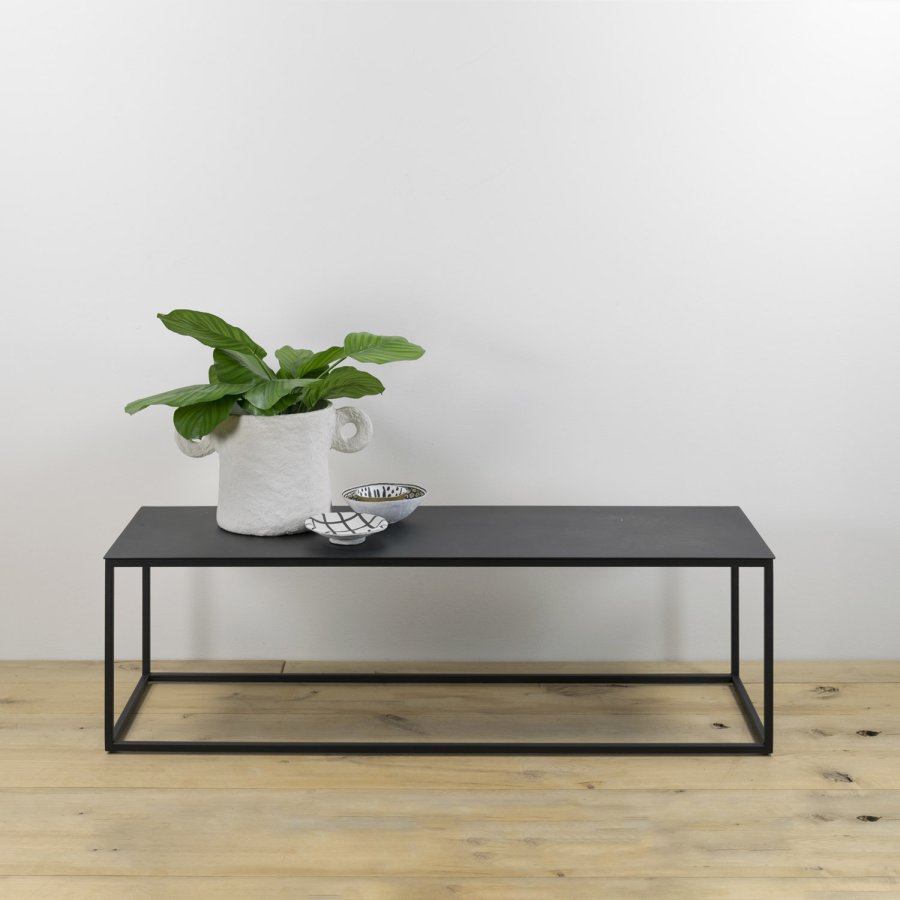 SPINDER DESIGN Store sofabord - sort stl (120x40)