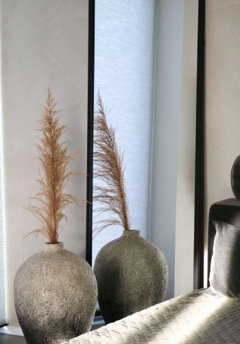 BROSTE COPENHAGEN Talja veggspeil - klart/svart speilglass/metall, rektangulrt (180x60)