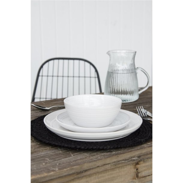 IB LAURSEN dkkeserviet - sort jute ( 35)