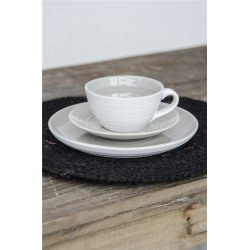 IB LAURSEN dkkeserviet - sort jute ( 35)