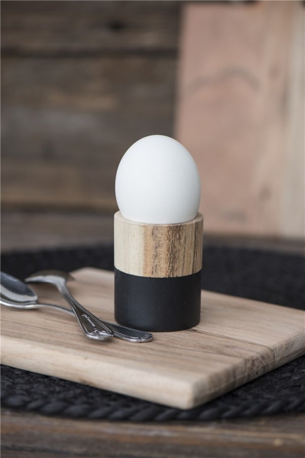 IB LAURSEN spisebrikke - svart jute ( 35)