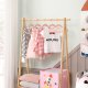 SONGMICS CRF027P01 t�jb�jler til baby - rosaguldkroge st�l og lyser�d fl�jl (s�t med 50)