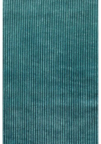 Regal spisebordsstol - bl cordoroy polyesterflyel og krommetall