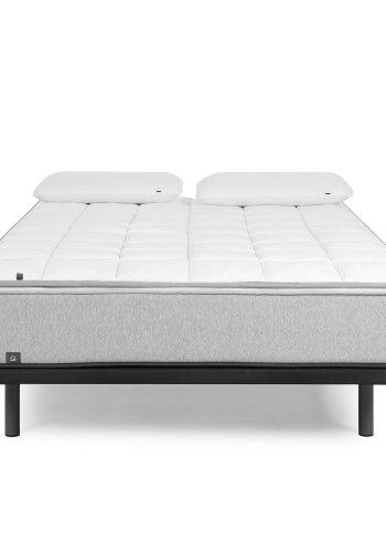 KAVE HOME Undersengsbunn uten ben - svart stoff (for 150x190 cm madrass)