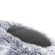 FEANDREA Hundeseng, Donut Katteseng, Bl�d Beroligende K�ledyrsseng med Aftageligt, Vaskbart Betr�k, Bl�d Lang Plys, 50 cm, Gr�