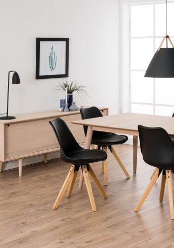 ACT NORDIC Century Skänk - Massiv Ek, med 2 Skjutdörrar