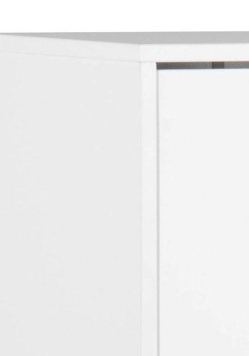 ACT NORDIC Mitra Schuhschrank - weißes Holz, mit 3 Türen