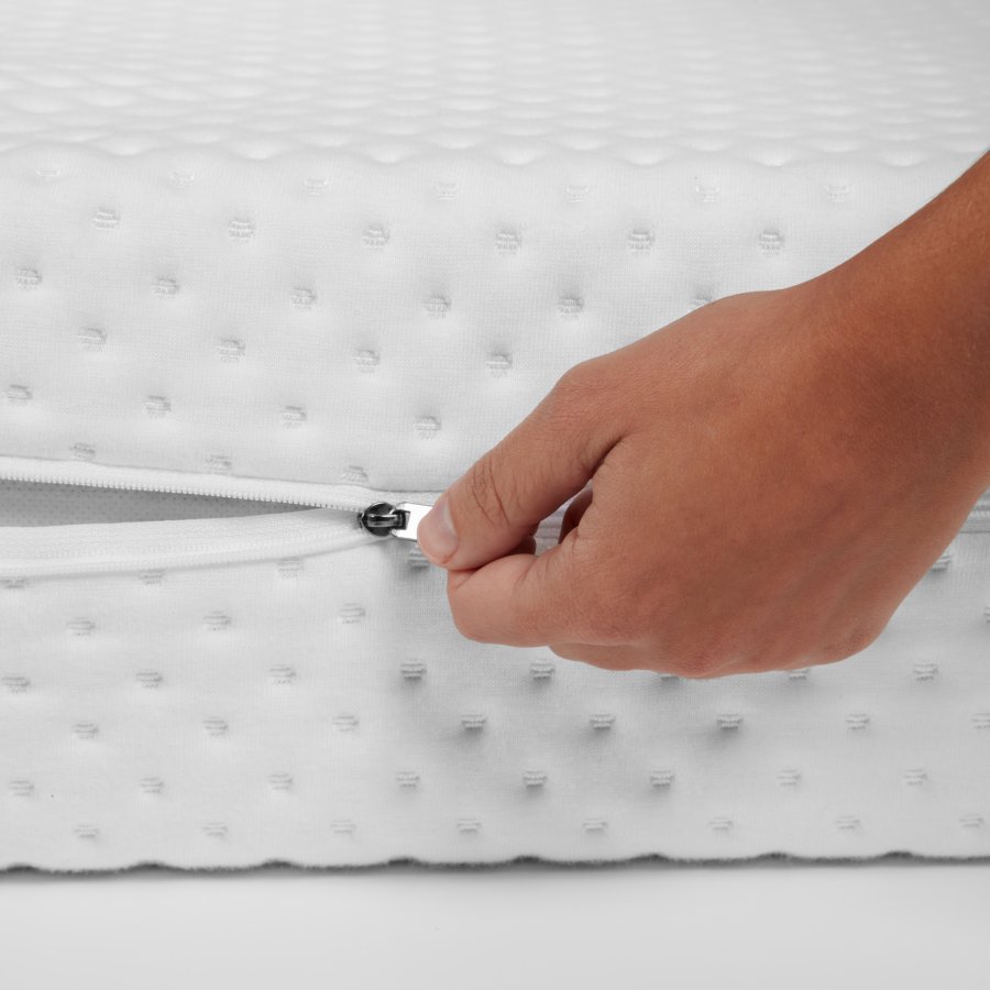 KAVE HOME Valery Adaptive Foam madrass, for Maralis tipi-seng - hvitt stoff (90x190)